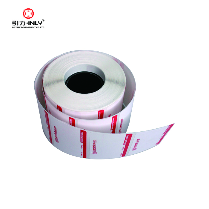 White 58x40mm Direct Thermal Self-Adhesive Labels Waterproof Industrial Print for Shipping Packaging Promotion Packaged Carton