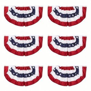 Bandera Plisada de Alta Calidad 100% Fabricada en EE. UU. de 6x3 pies, Precio Competitivo al por Mayor, Banderas Nacionales Americanas para Aficionados, Bandera de Aficionados de 5x3 pies - Product Image 6