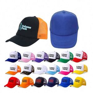 Sombrero de camionero deportivo directo de fábrica Malla bordada personalizada Patrón de letra de impresión personalizada Técnica sublimada curvada Eventos al aire libre - Product Image 1