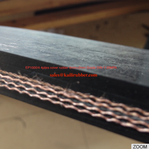 Veel Gebruikt EP80-EP500 10Mm Dikte Polyester Transportband Rubber Riem - Product Image 2