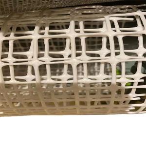 Filet en plastique quadrangulaire en forme de losange, filet de clôture en maille fluorescente pour ligne de machines de construction - Product Image 1