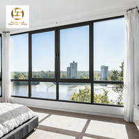Gewerbliche Fenster aus Foshan, NFRC AS2047 Aluminium-Glasfenster für Geschäftsgebäude, Schiebe-Aluminiumfenster