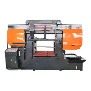 Venda quente Alta Precisão Semi Automática Hidráulica Metal Corte Horizontal Band Saw Machine