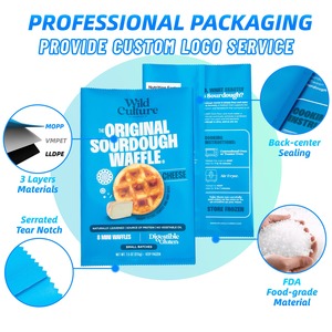 Düşük adedi özel baskılı isı mühür alüminyum folyo geri mühür poşet çanta Whey Protein çikolata <span class=keywords><strong>Bar</strong></span> ambalaj çantası - Product Image 2