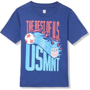 ฟอกซ่า ยูเอส ซอคเกอร์ เฟเดอเรชั่น บอยส์ เสื้อคอกลมแขนสั้นลายเปลวไฟ - Product Image 1