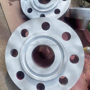 10" Lap Joint Threaded Pipe <b>Flange</b> PN10/PN16/PN25 ASTM A105 Carbon Steel with BSPP/BSPT/NPT Threads - Product Image 5