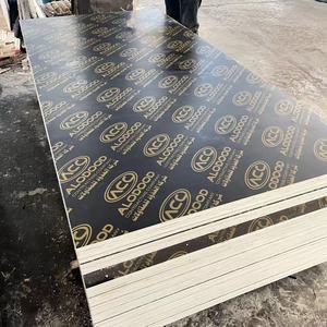18mm di spessore eco-friendly coccodrillo marrone pellicola rivestita compensato WBP colla fenolica E1 standard di emissione di formaldeide per la costruzione - Product Image 2