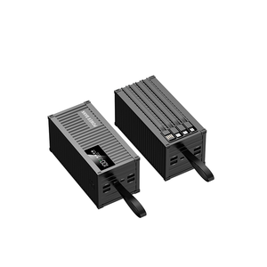 High Capacity Triple Input 4 USB Output 50000mAh Power Bank Banks Mobile Phone Charger 50000 Mah Powerbank for Mobile Ph