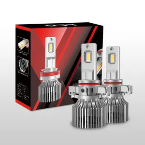 Дешевые комплекты светодиодных фар с вентилятором 6500k 10000lm h7 5202 9004 9006 Светодиодная лампа для автомобиля с водонепроницаемостью 68