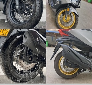 Moyeu de roue à rayons sans chambre à air, adapté à la modification du moyeu de roue Honda Forza NSS350, accessoire moto, jante de moto - Product Image 3