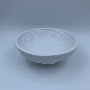 D 12.5 cm Hauteur 4.5 cm 210 G Mélamine Matériel Imitation Porcelaine Blanc Brillant Couleur Clés Bijoux Petits Plateaux - Product Image 5