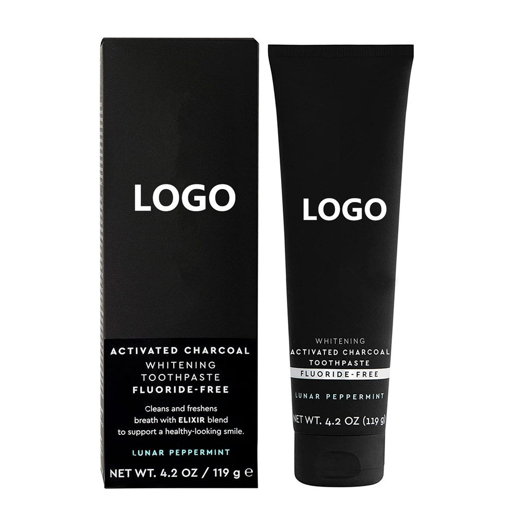 Фирменная отбеливающая зубная паста с активированным органическим углем для чистки зубов