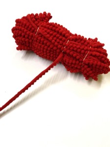 High Quality Small Pompom <b>Lace</b> Trim for Bridal Fan Wedding Dress <b>Scarf</b> and Uniform Deals in Wholesale - Product Image 3