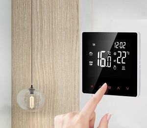 <span class=keywords><strong>Thermostat</strong></span> programmable 16A 7 jours pour hôtel, appartement, <span class=keywords><strong>chauffage</strong></span> par le sol, ABS traditionnel, miroir, WiFi Tuya, résistant au feu - Product Image 4