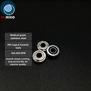 Rodamiento Dental de Acero Inoxidable SFFR144TLZWN de Bajo Ruido, P4, 420K RPM, 8-13mm de Espaciado, Solución para Vibraciones y Ruido Fuerte en Equipos Dentales Antiguos - Product Image 3