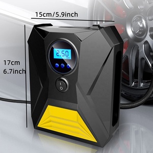 Bomba de aire portátil para neumáticos de <span class=keywords><strong>coche</strong></span>, inflador de <span class=keywords><strong>ruedas</strong></span> para bicicleta, motocicleta, baloncesto, <span class=keywords><strong>compresor</strong></span> de aire para <span class=keywords><strong>coche</strong></span>, 888, 2017 - Product Image 2
