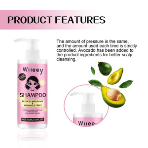 Lo Shampoo per la cura dei capelli Wiieey Avocado idrata per il controllo dell'olio liscio del cuoio capelluto soffice Shampoo delicato a lunga durata - Product Image 3