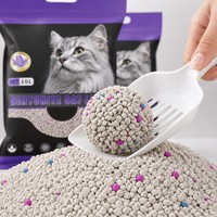 Litière pour chat en bentonite à prix direct fabricant, sable d'argile de sodium en vrac, forte absorption, litière naturelle en bentonite de sodium