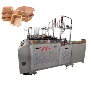 Sinh Thái Thân Thiện Với Khay Giấy Làm Máy Takeaway Trái Cây Cắt Hộp Dùng Một Lần Kraft Giấy Bát Giác Hộp Ăn Trưa Hộp Làm Máy - Product Image 1