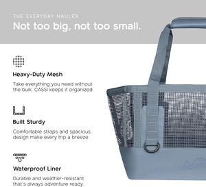 Sacs de bateau en maille de qualité marine à ouverture supérieure étanche et robustes pour l'extérieur, de la marque MISSION Boat Gear CASSI - Product Image 3