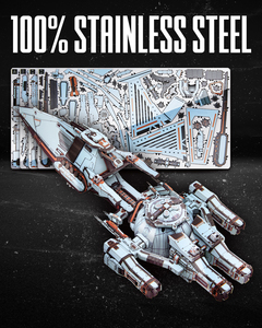 Rompecabezas Metálico 3D Piececool, Espacio Azul, Serie del Problema <span class=keywords><strong>de</strong></span> <span class=keywords><strong>los</strong></span> <span class=keywords><strong>Tres</strong></span> <span class=keywords><strong>Cuerpos</strong></span>, Nave Espacial <span class=keywords><strong>de</strong></span> Ciencia Ficción, Modelo <span class=keywords><strong>de</strong></span> Ensamblaje DIY, Regalo para Adultos y Niños - Product Image 3