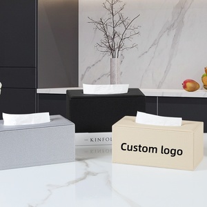 Bán buôn giá rẻ mô hộp bìa da mô hộp khăn ăn chủ cho văn phòng nhà khách sạn mô hộp - Product Image 6