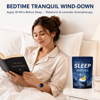 Patchs Transdermiques OEM ODM pour le Sommeil, 8 Heures, avec 5-HTP pour un Cycle de Sommeil Sain et une Relaxation Profonde