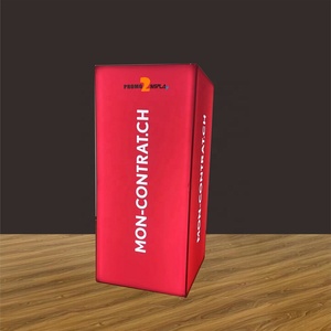 Quảng Cáo Backlit Pop Up Hộp ánh sáng hiển thị trụ cột tháp Quảng cáo nhôm trụ cột đèn hộp tháp đứng - Product Image 5