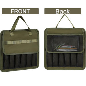 Bolsa para Señuelos de Pesca, Bolsa Grande para Señuelos, Resistente al Agua Salada, Bolsa de Almacenamiento para Señuelos de Lanzamiento Lento, Apta para Señuelos de hasta 10 Pulgadas - Product Image 3