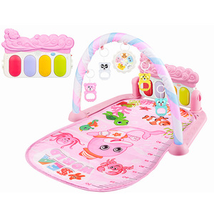 Tapis d'éveil musical pour bébé de 0 à 18 mois, tapis de jeu doux avec piano et clavier, tapis de gym pour bébé, tapis d'activité musical pour bébé - Product Image 4