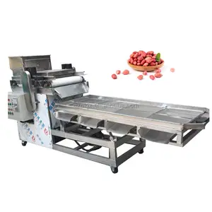 Industrial Automatic Peanut Almond Cutting Chopping Shredding Machine/Cashew Flour Crusher/Nut Kernel Powder Making Equipment