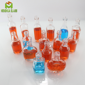 Chai Gin Thủy Tinh Hình Trụ Nhỏ 45Ml 1.5Oz Chai Rượu Vodka Whisky Cocktail Chai Thủy Tinh Tequila Có Nắp Vặn - Product Image 5