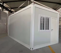 Maison conteneur à structure en acier durable avec conception modulaire pour une installation rapide, maison mobile
