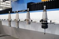 Pusat Pemesinan CNC Batu Otomatis Smart 3015 dengan Spindle 7.5kw untuk Pemotongan Khusus Wastafel Granit Marmer