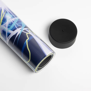 แผ่นรองเมาส์พลาสติกทรงกลมสำหรับเล่นเกม TCG-สีดำ - Product Image 5