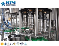 Máquina Llenadora de Agua Mineral Pura 3 en 1 Totalmente Automática de 6000 BPH, Línea de Producción de Botellas PET con Tapado