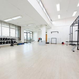 Revêtements de <span class=keywords><strong>sol</strong></span> pour salle de sport, revêtements de <span class=keywords><strong>sol</strong></span> en caoutchouc à grain de bois de haute qualité pour salle de sport, chambre à coucher, bureau - Product Image 4