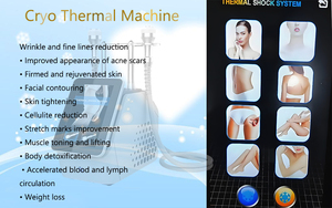 Factory Price Portable 2 Handles <strong>Cool</strong> Tshock <strong>Machine</strong> 2 in 1 Skin Rejuvenation Hot Cold Hammer Facial Massage Beauty <strong>Machine</strong> - Product Image 6