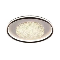 Lámpara de Techo de Lujo de Alta Gama con Diseño Creativo de Patrón de Grietas de Hielo, Protección Ocular, Hierro Forjado, Acrílico, Luz de Espectro Completo de Tres Colores
