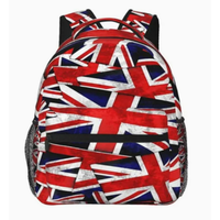 Mochila de Impresión Digital Moderna para Estudiantes de Primaria y Secundaria, Bolsa de Hombro para Niños y Niñas