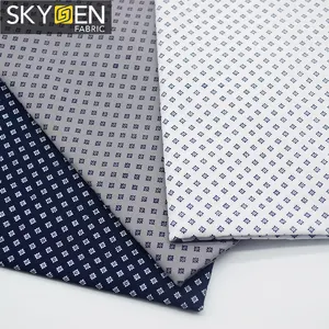広州 skygen 工場卸売中国布市場綿 100% シャツ生地テキスタイル