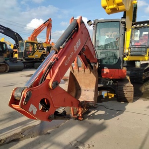 Excavadora de cadenas KX163 usada de alta calidad, 5.6 toneladas, motor de 35.5KW, capacidad de cazo de 0.19m, 0-2000 horas de uso. - Product Image 3