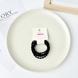 Élastiques à cheveux Xinyue en nylon noir pour usage quotidien - Product Image 3