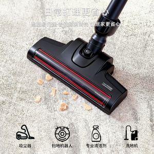 Tapis de salon rond Idan, épaisseur 1 cm, couleur brouillard, rayé, solide, nettoyable à la aspirateur, pour canapé et table basse - Product Image 4
