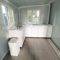 Maisons préfabriquées pliables de 40 pieds et 20 pieds, villas extensibles, 3 chambres, résistantes aux ouragans, avec salle de bain, conteneur d'expédition, maison en Chine