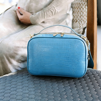 Sac à langer multifonction de luxe en PU résistant à l'eau, pochette pour poussette, sac à bandoulière, sac à couches, sac à lingettes