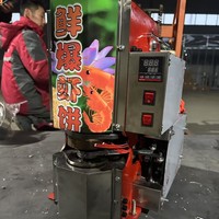 Machine à gâteaux frits manuelle commerciale en provenance de Chine pour des gâteaux frais et non frits, gâteaux aux crevettes, nourriture de rue, équipement de friteuse