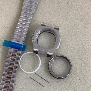 41mm NH35 Montre Boîtier Cadran Mains Pièces Argent Acier Inoxydable Bracelet Bande NH36 Mouvement Accessoires Saphir Miroir - Product Image 2