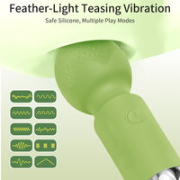 Mini vibromasseur pour stimulation du point G et du clitoris, rechargeable par USB, étanche IPX5, 10 fréquences, masseur érotique féminin