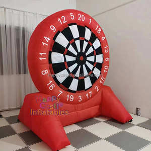 Diversión al aire libre juego de deportes inflable fútbol tablero de dardos inflable tiro al blanco juego para niños y adultos - Product Image 2